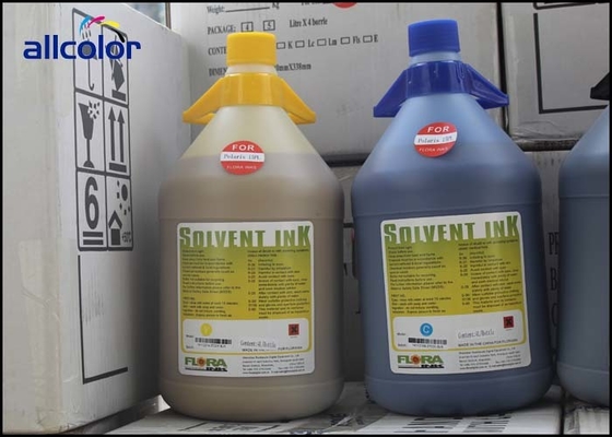 L'encre de colorant d'étoile polaire de Flora LJ320p, 4 litres de jet d'encre de dissolvant d'impression a basé l'encre