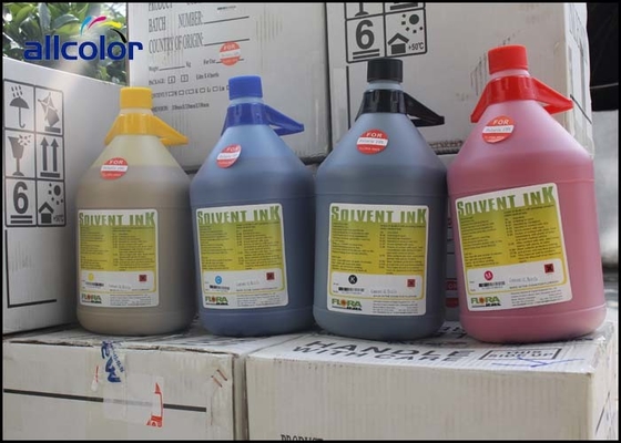 L'encre de colorant d'étoile polaire de Flora LJ320p, 4 litres de jet d'encre de dissolvant d'impression a basé l'encre
