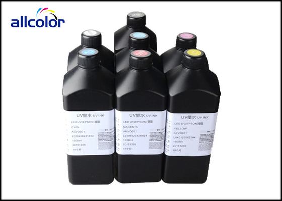 Encre d'imprimerie UV magnétique de CMYK, encre durcissable UV de tête d'impression d'Epson DX5 DX7