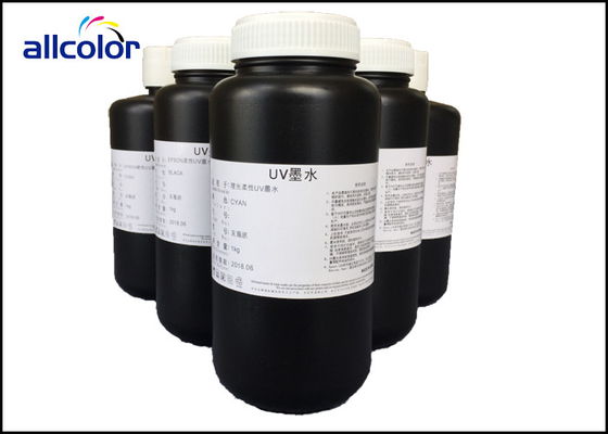 Encre d'imprimerie UV magnétique de CMYK, encre durcissable UV de tête d'impression d'Epson DX5 DX7
