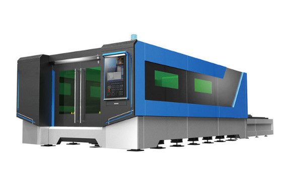 Découpeuse industrielle à grande vitesse de laser, découpeuse de laser en métal de fibre