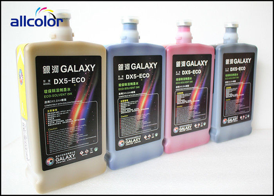 Encre dissolvante d'Eco de galaxie lumineuse de couleurs pour Frontlit, éclairée à contre-jour, vinyle, polyester