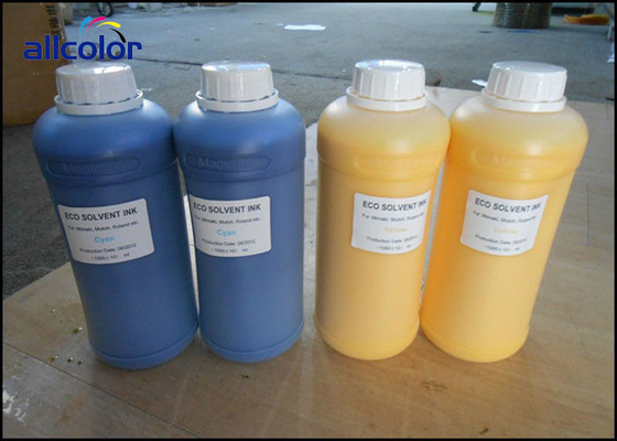 Encre dissolvante d'Epson Eco de couleur de C M Y K pour la tête d'Epson Dx5 Dx6 Dx7
